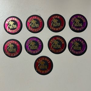 Set of 9 (nine) POGS